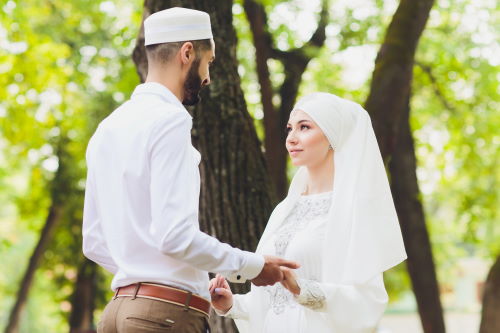 Muslimisches Paar